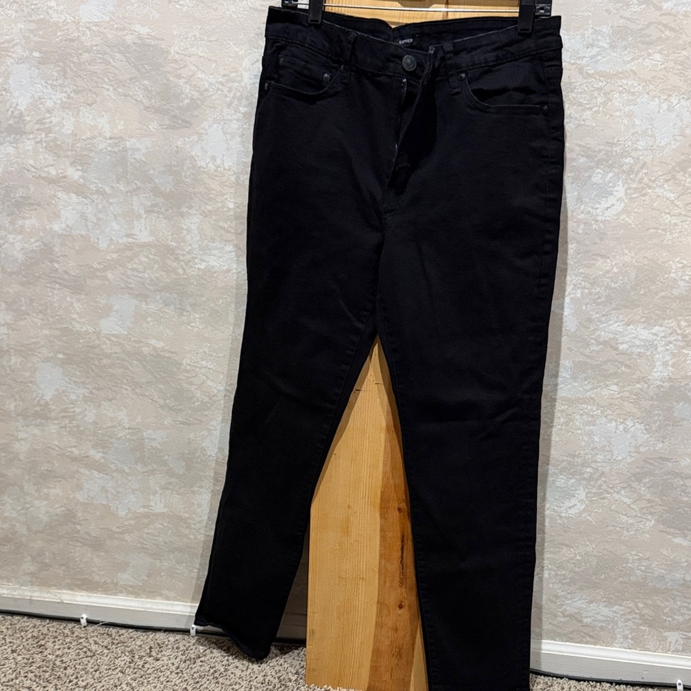 EZPRESS Black Athletic slim Men’s Slim Jeans
